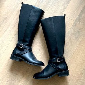 Knee-High Black Boots